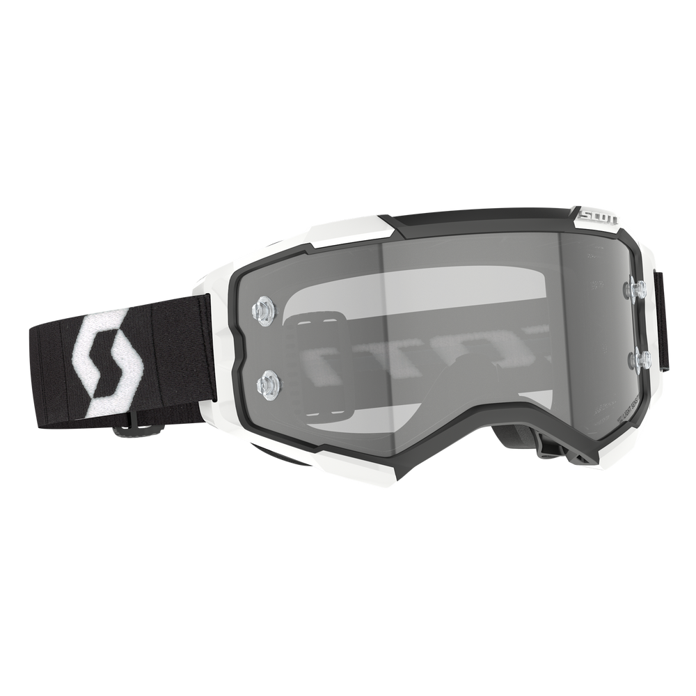 SCOTT Fury Light Sensitive Goggle in Black/White, main view
