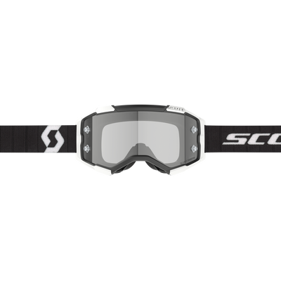 SCOTT Fury Light Sensitive Goggle in Black/White, view 2