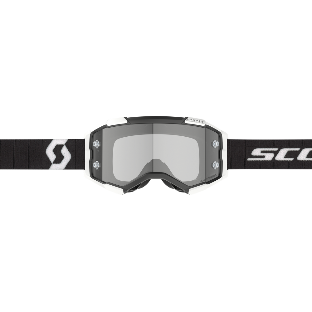 SCOTT Fury Light Sensitive Goggle in Black/White, view 2