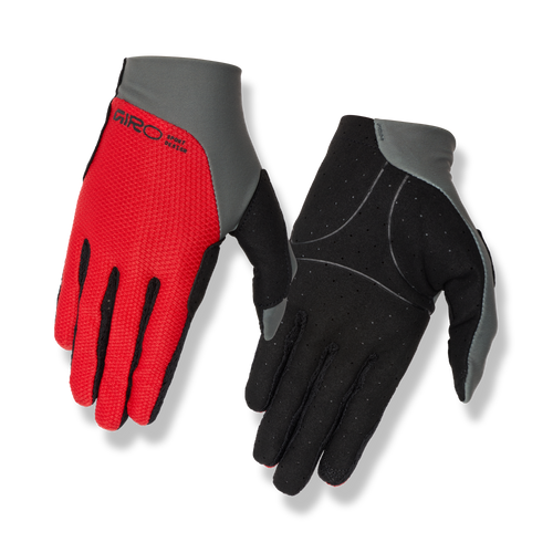 2026 GIRO Trixter Youth Men's Mountain Bike Gloves in Flame Red