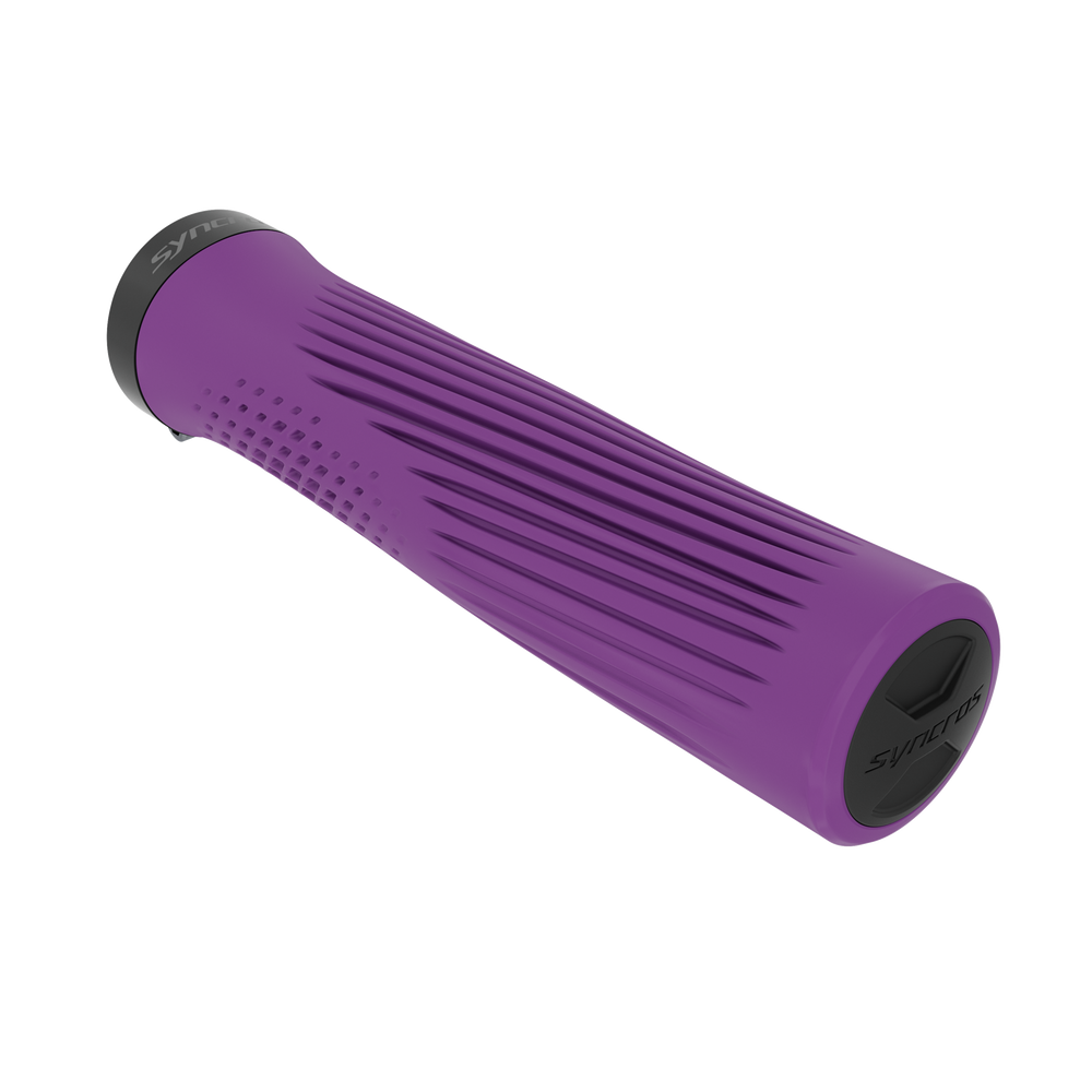 Syncros XC Lock-On Grips in Purple, main view