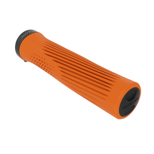Syncros XC Lock-On Grips in Acid Orange, main view