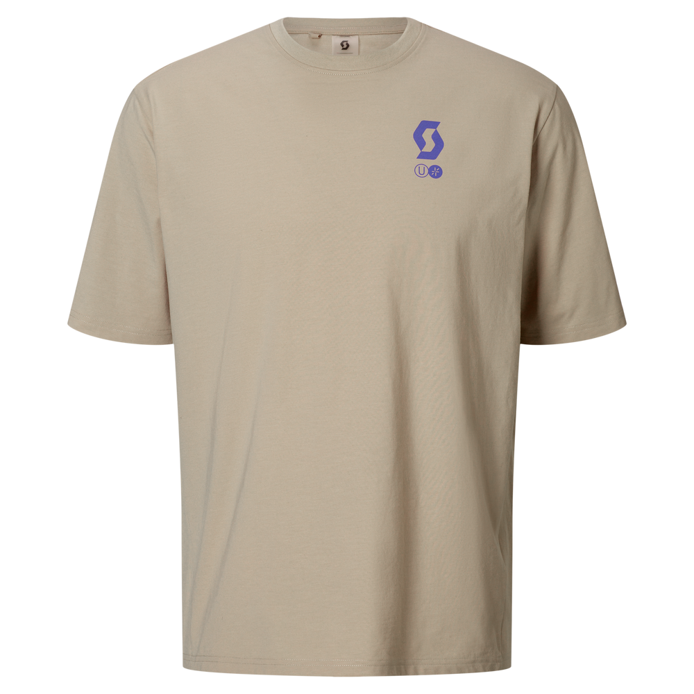 SCOTT Vertic Pro DRI Wool Short-sleeve Men's Tee in Portobello Beige, main view
