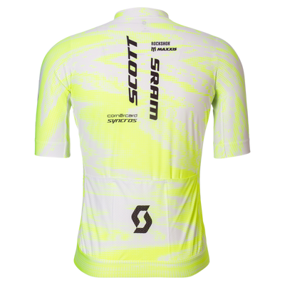 SCOTT RC Pro Short-sleeve Men's Jersey in Clay Purple/Sapling Green, view 2