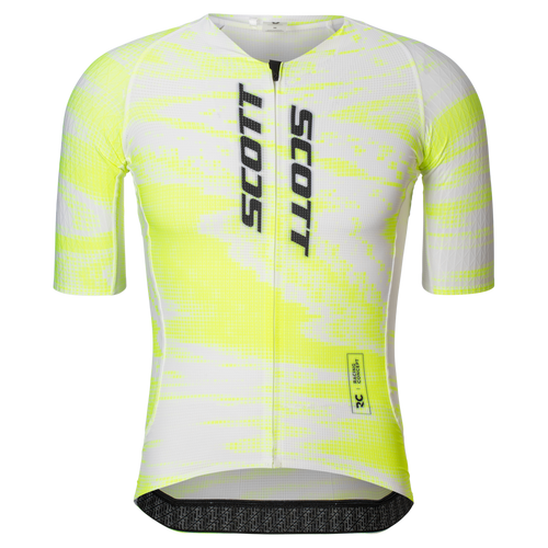 SCOTT RC Ultd Aero Short-sleeve Men's Jersey in White, main view