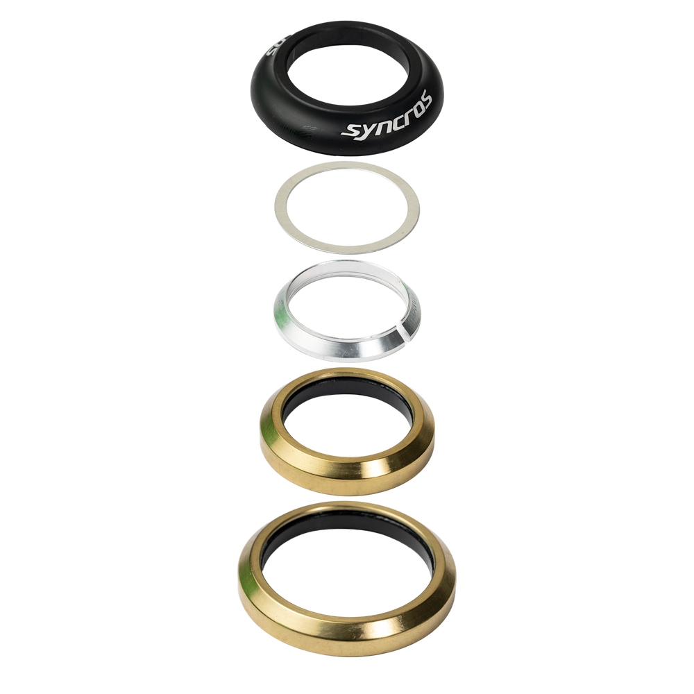 Syncros Drop-In 1-1/8" - 1-1/2" Headset in Black, view 2