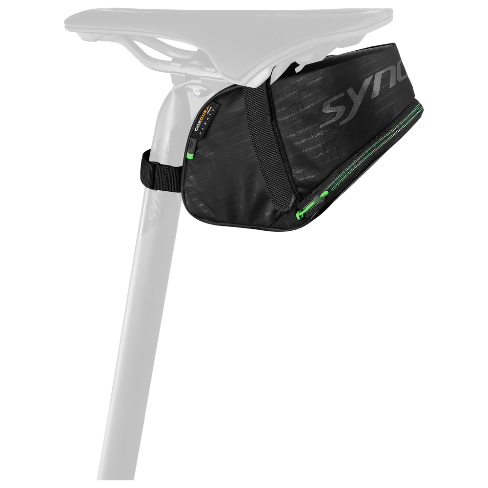 Syncros HiVol 800 Strap Saddle Bag in Black, main view