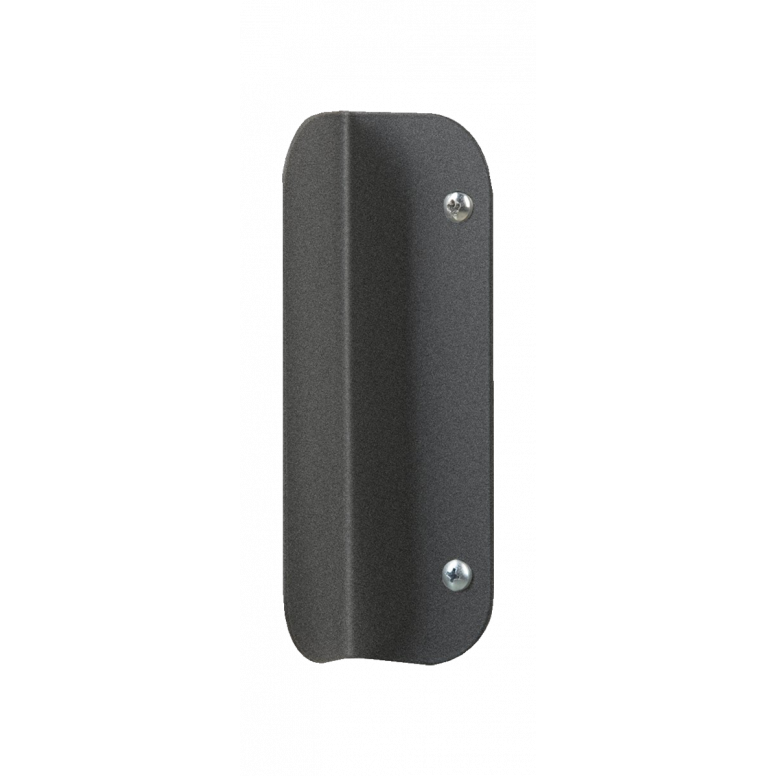 Delta Hinged single bike hook in Black