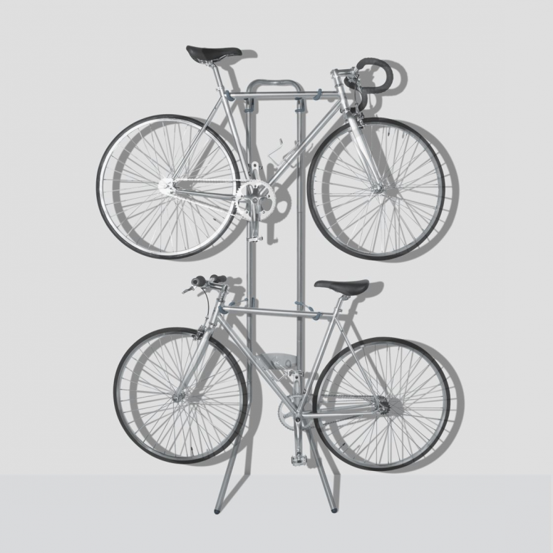 Delta Michelangelo Gravity Rack in Silver