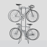 Delta Michelangelo Gravity Rack in Silver