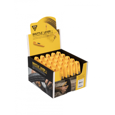 Topeak Shuttle Levers 1.1 - 25pc Display in Yellow
