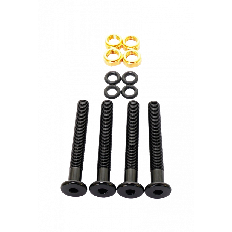 Orange Seal Valve Stems in Black