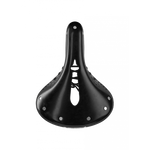 Brooks B17 Carved Short (Ladies) in Black