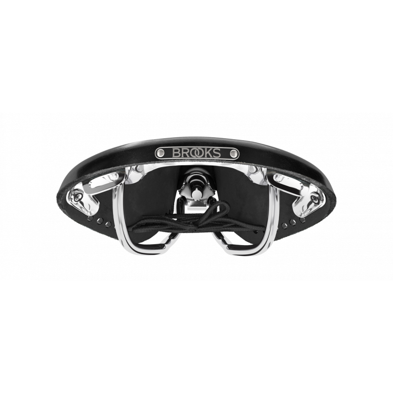 Brooks B17 Carved Short (Ladies) in Black