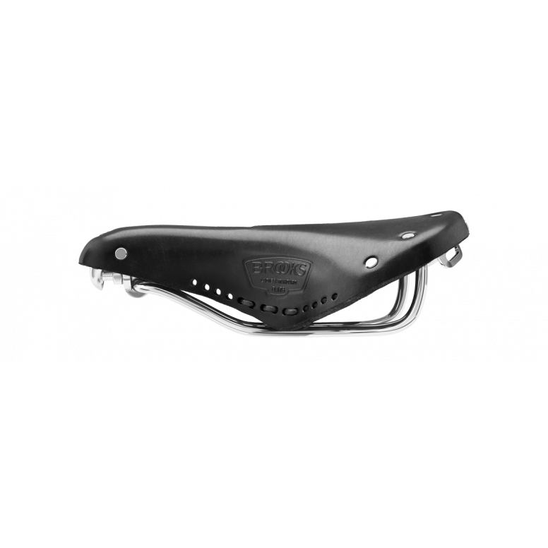 Brooks B17 Carved Short (Ladies) in Black
