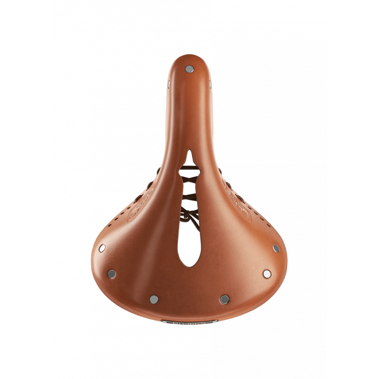 Brooks B17 Carved Short (Ladies) in Honey