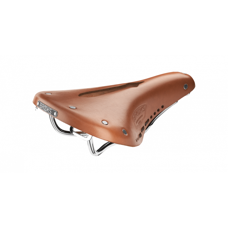 Brooks B17 Carved Short (Ladies) in Honey