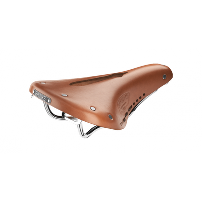 Brooks B17 Carved Short (Ladies) in Honey