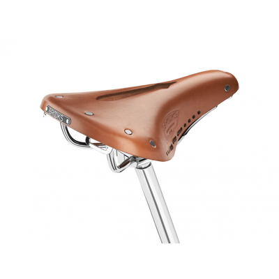 Brooks B17 Carved Short (Ladies) in Honey