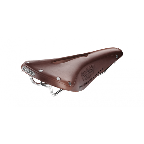 Brooks B17 Carved in Brown