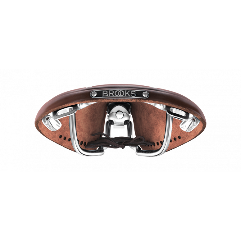 Brooks B17 Carved in Brown