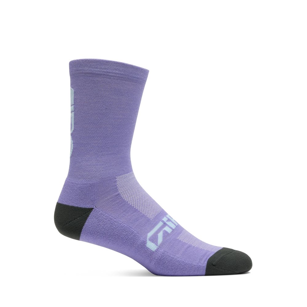 2026 GIRO Winter Merino Wool Unisex Cycling Socks in Purple Haze
