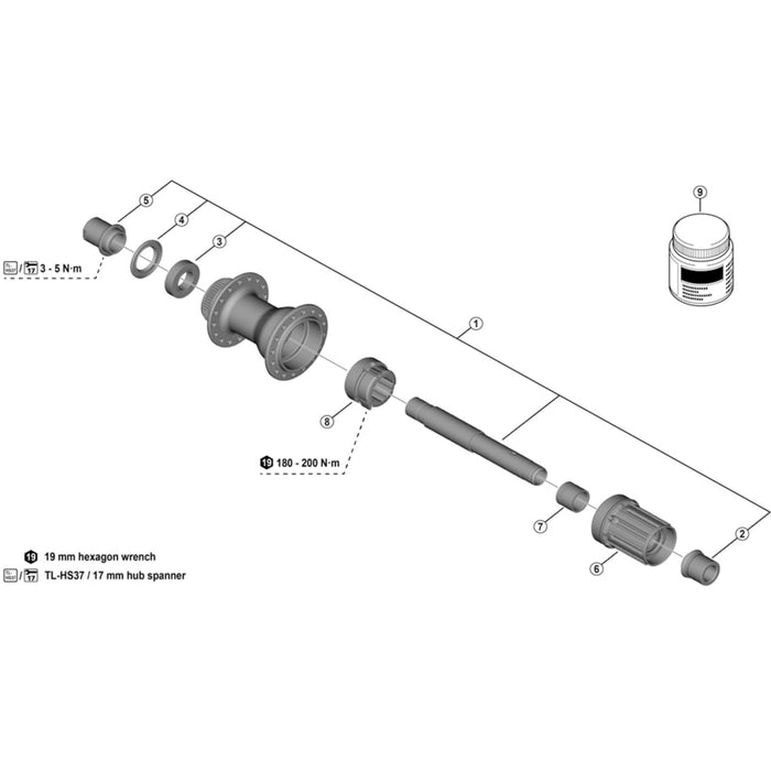 Shimano HB-M970 seal ring