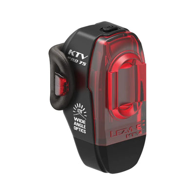 Lezyne LED KTV Pro Drive 75 Lumens Rear Bike Light in Black