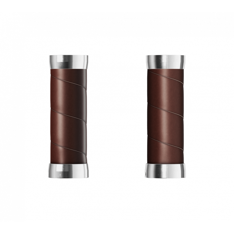Brooks Slender Leather Grips in Brown