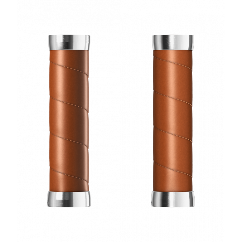 Brooks Slender Leather Grips in Honey