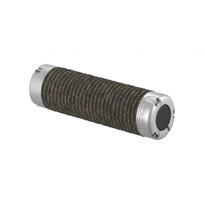 Brooks Plump Leather Grips in Black