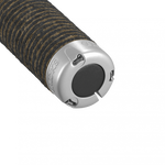 Brooks Plump Leather Grips in Black