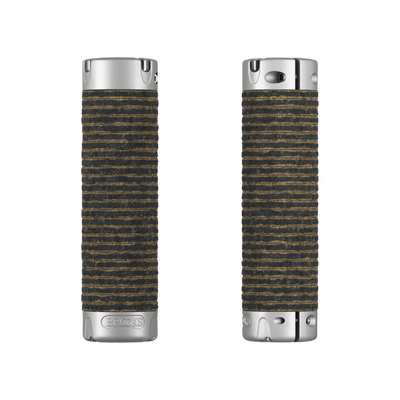 Brooks Plump Leather Grips in Black