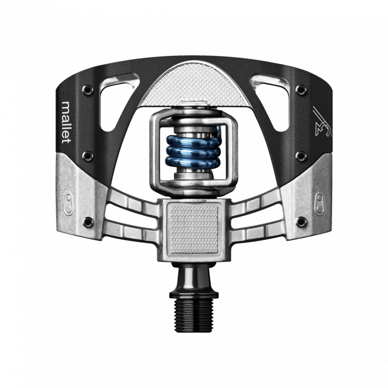 Crankbrothers Mallet 3 in Silver/Black/Blue