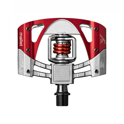 Crankbrothers Mallet 3 in Silver/Red