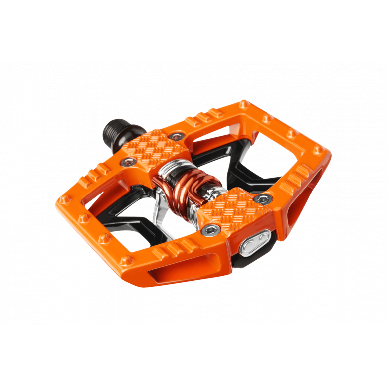 Crankbrothers Double Shot 2 in Black/Orange