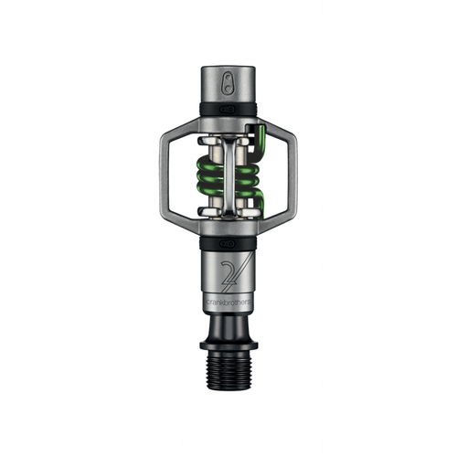 Crankbrothers Eggbeater 2 in Silver/Green