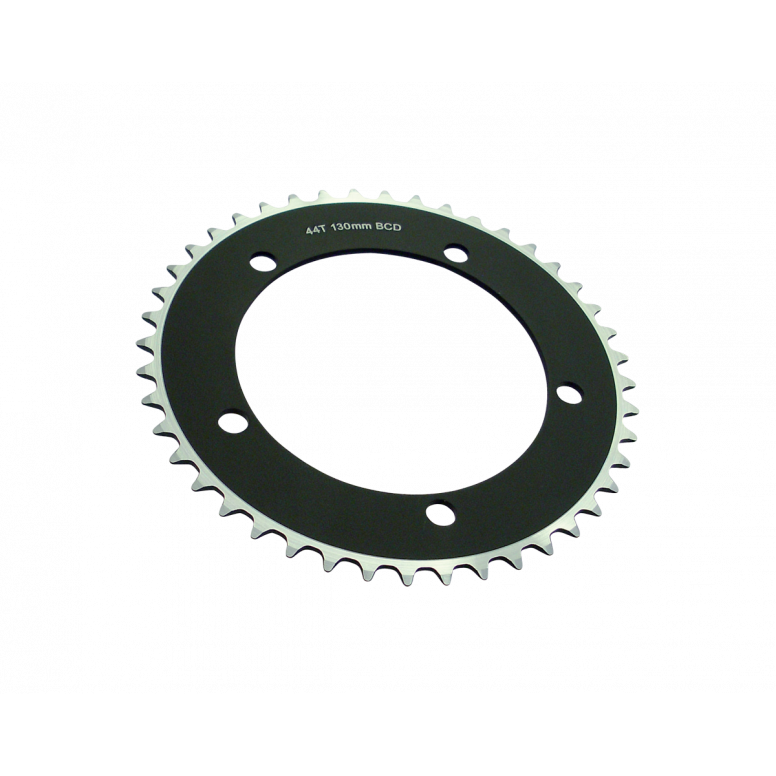 Track Chainring Black/Silver 44t