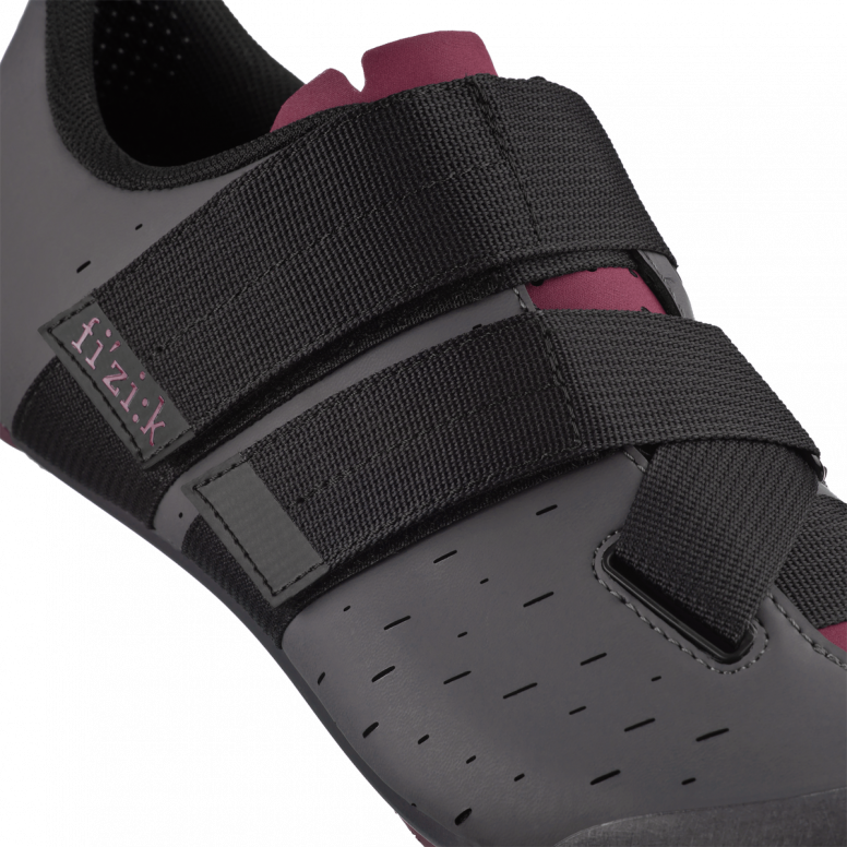 Fizik X4 Terra Powerstrap in Anthracite/Grape