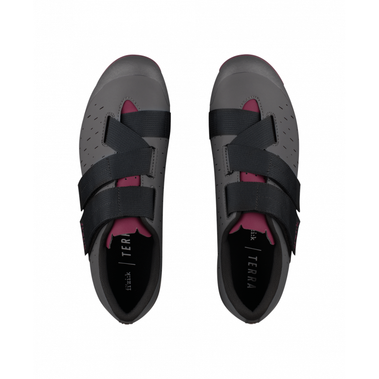 Fizik X4 Terra Powerstrap in Anthracite/Grape