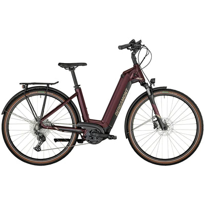 Bergamont E-Horizon Expert Wave Electric Hybrid Bike in Aubergine