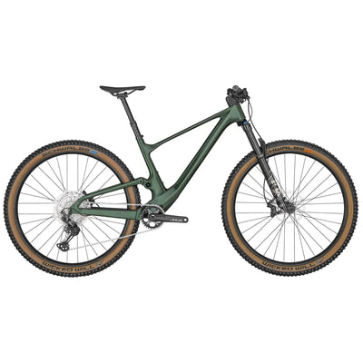 Scott Spark 930 Carbon Full Suspension Mountain Bike in Green