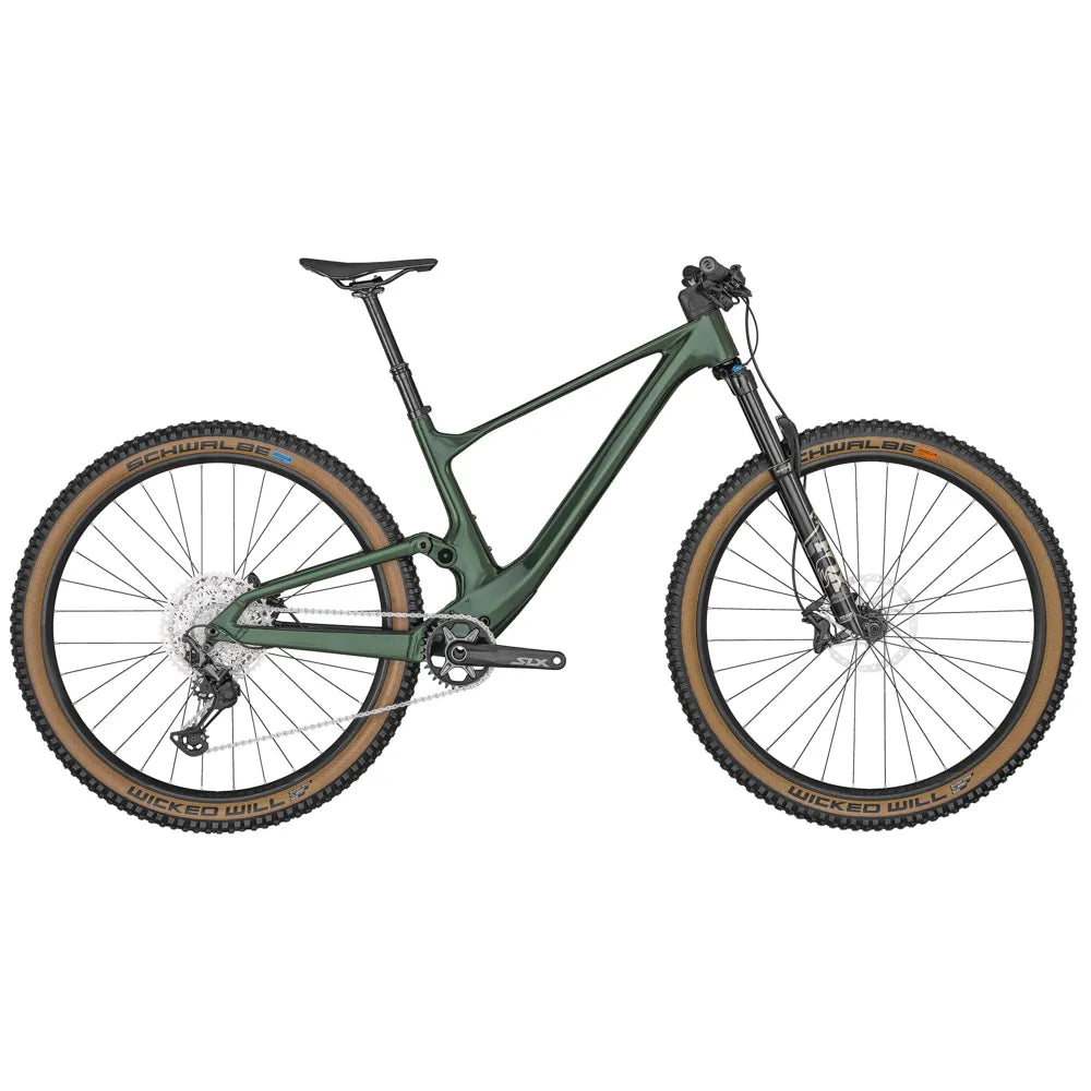 Scott Spark 930 Carbon Full Suspension Mountain Bike in Green