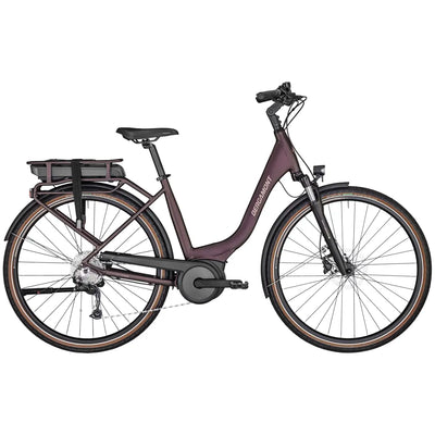 2022 Bergamont E-Horizon 4 RT Electric Hybrid Bike in Aubergine