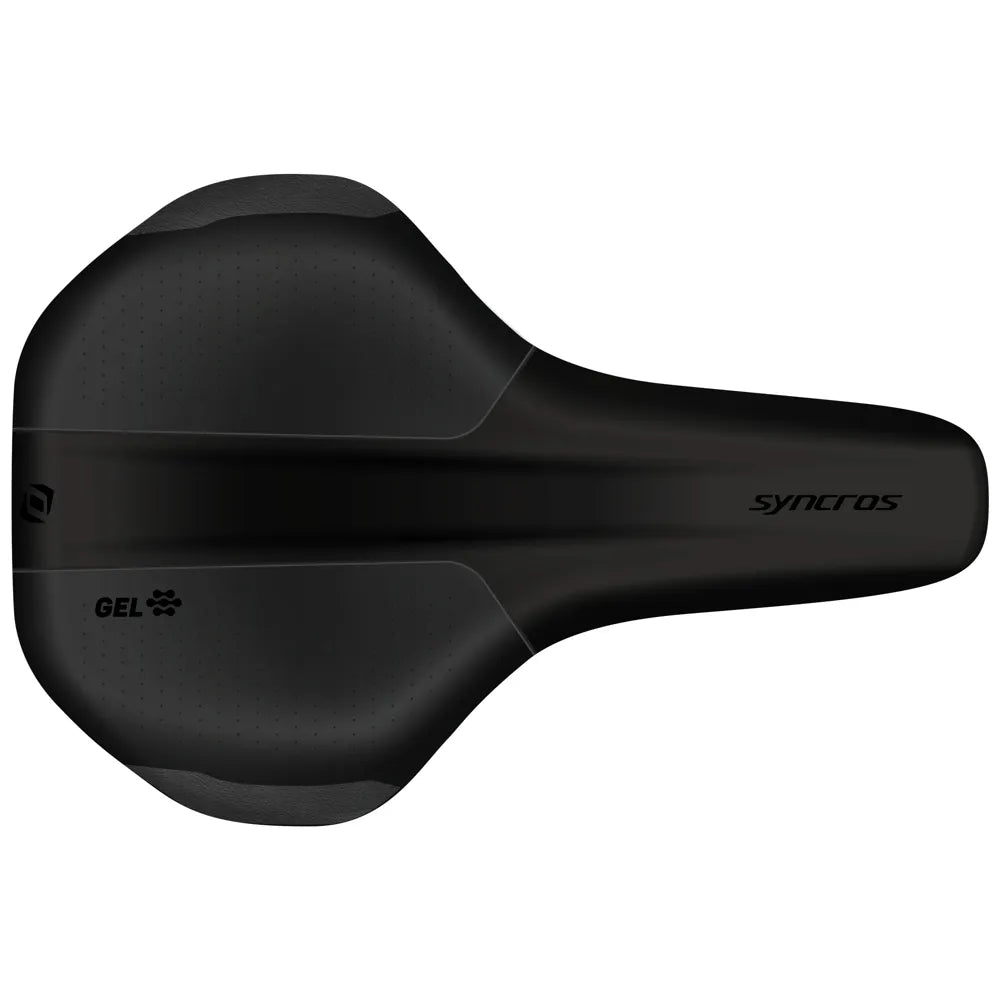 Synchros Capilano Urban Gel Bike Saddle in Black