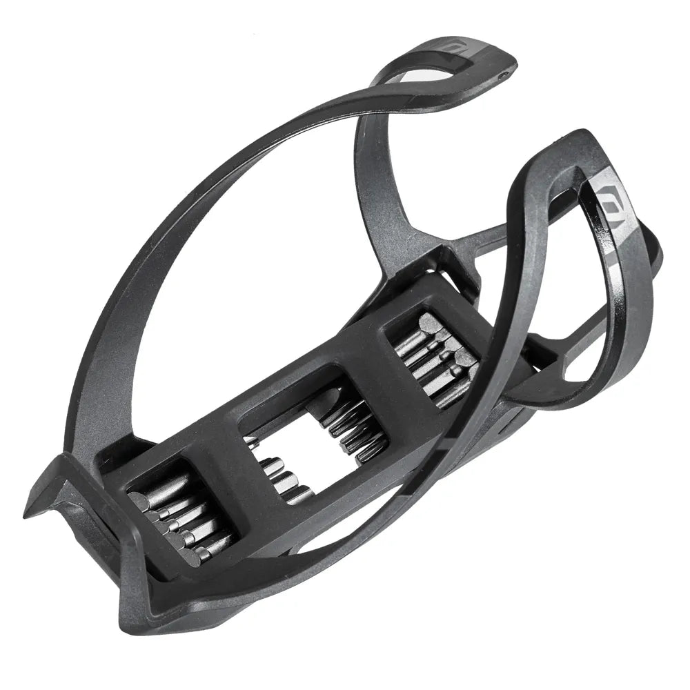 Syncros iS Coupe Bottle Cage with Multi-Tool in Black