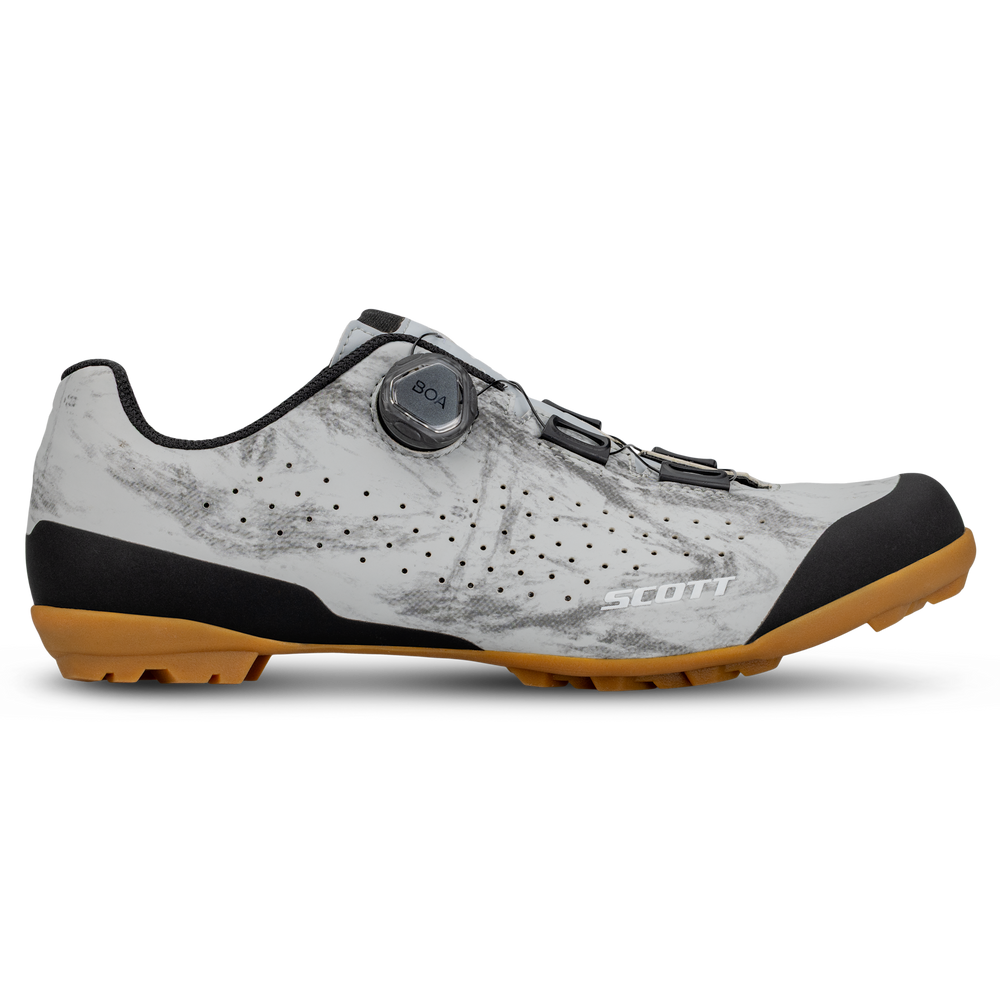 SCOTT Gravel Pro Shoe in White/Grey, view 3
