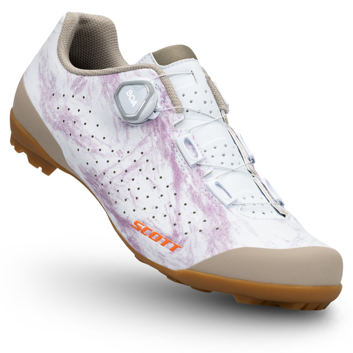 SCOTT Gravel Pro Women's Shoe in White/Beige, main view