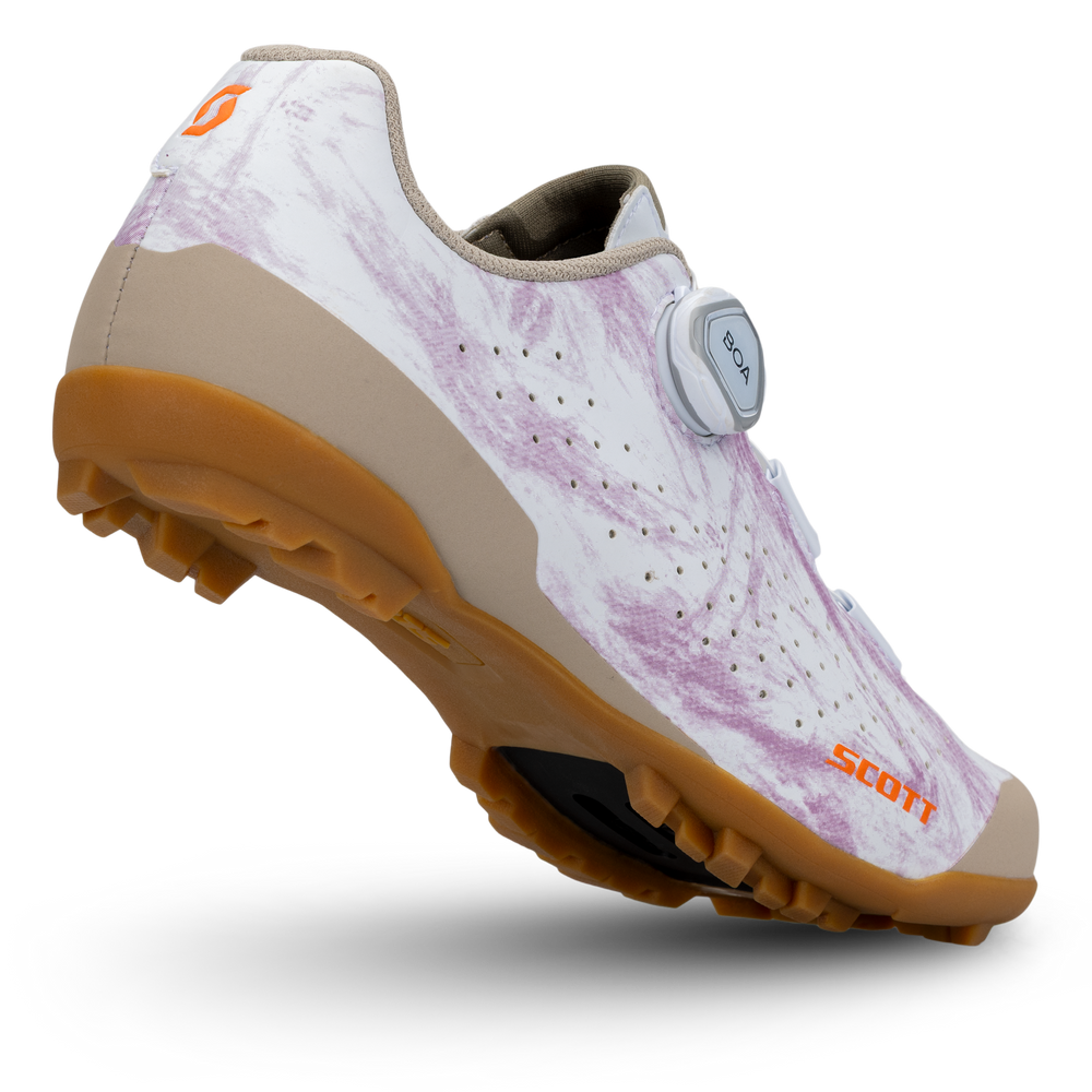 SCOTT Gravel Pro Women's Shoe in White/Beige, view 2