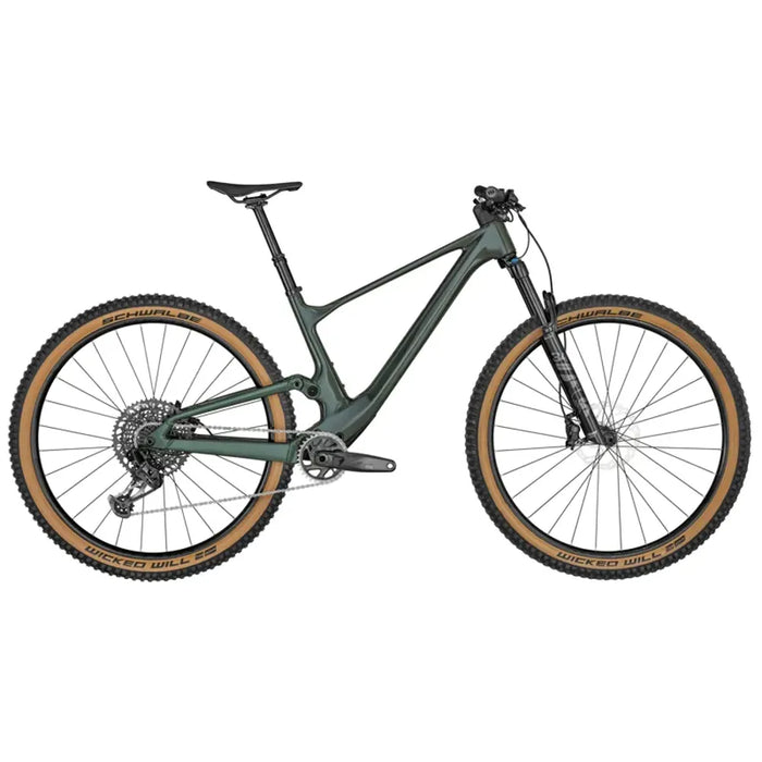 2024 SCOTT Spark 930 Carbon Full Suspension Mountain Bike in Green